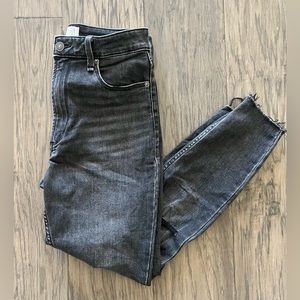 Abercrombie & Fitch Ankle Jean High Rise Black Sz. 28/6S